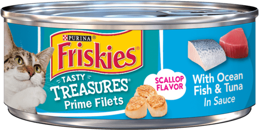 Friskies Tasty Treasures Prime Filets With Ocean Fish & Tuna In Sauce